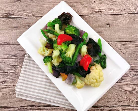 Stir-fry Mixed Vegetables 炒素什锦